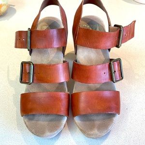 Modern clog style sandals